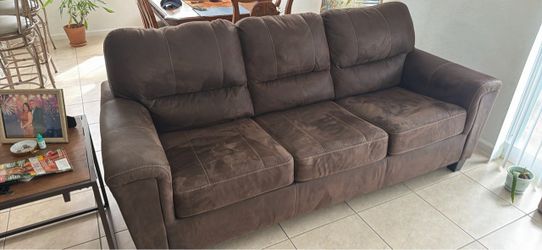 Sofa bed suede OBO