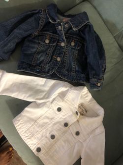 Baby girl denim jackets