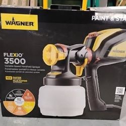 The Wagner Flexio 3500 Handheld HVLP Paint Sprayer