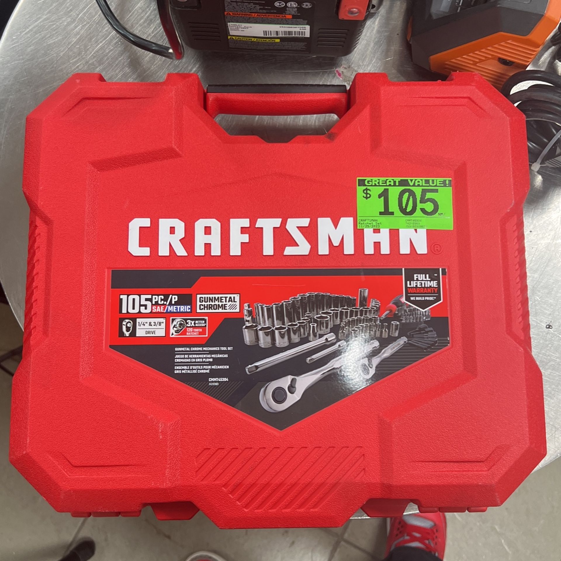 105 Piece Ratchet Set