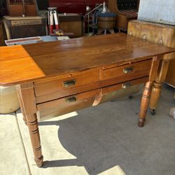 Antique Bakers Table 
