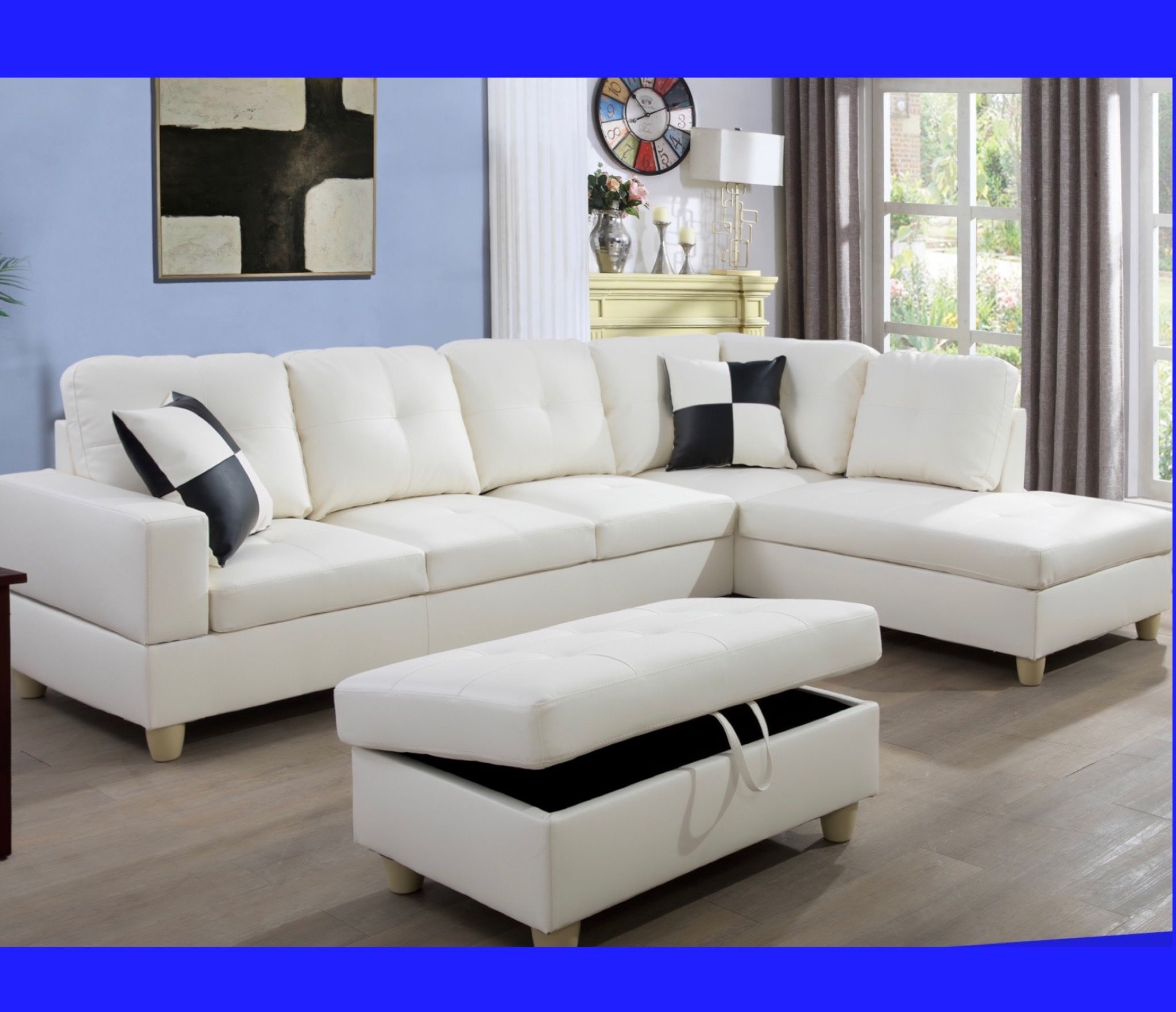 🎈Free Delivery—Brand new sectional sofa couch 