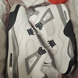  Trade For Black Cat 4 New. Jordan 4 white cement size 9.5 with proof of purchase 