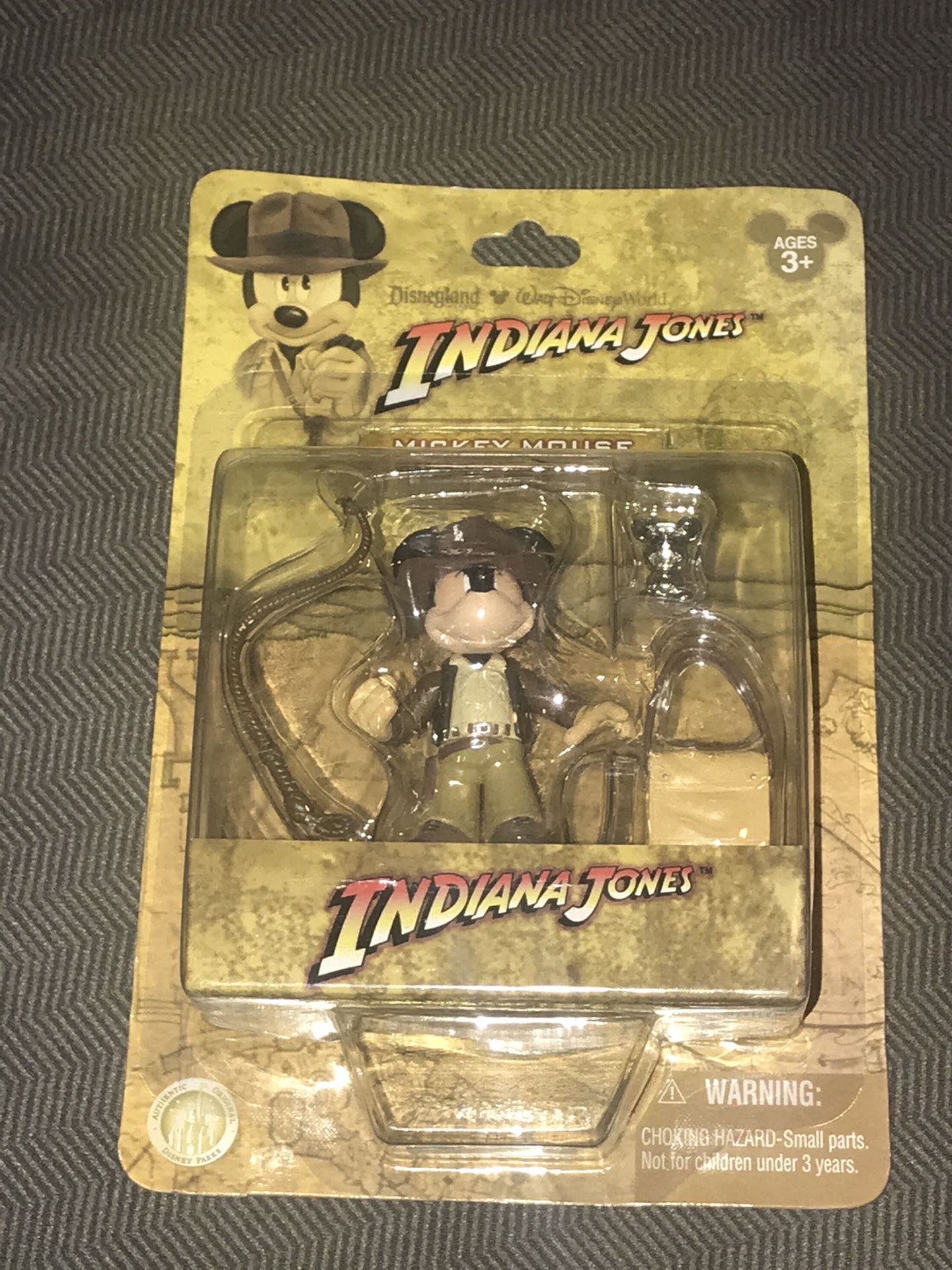 Disney collectible Mickey Mouse as Indiana Jones figure