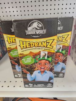 Jurassic Park Hedbanz Game