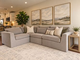 Large Modular Sectional – Neutral Gray