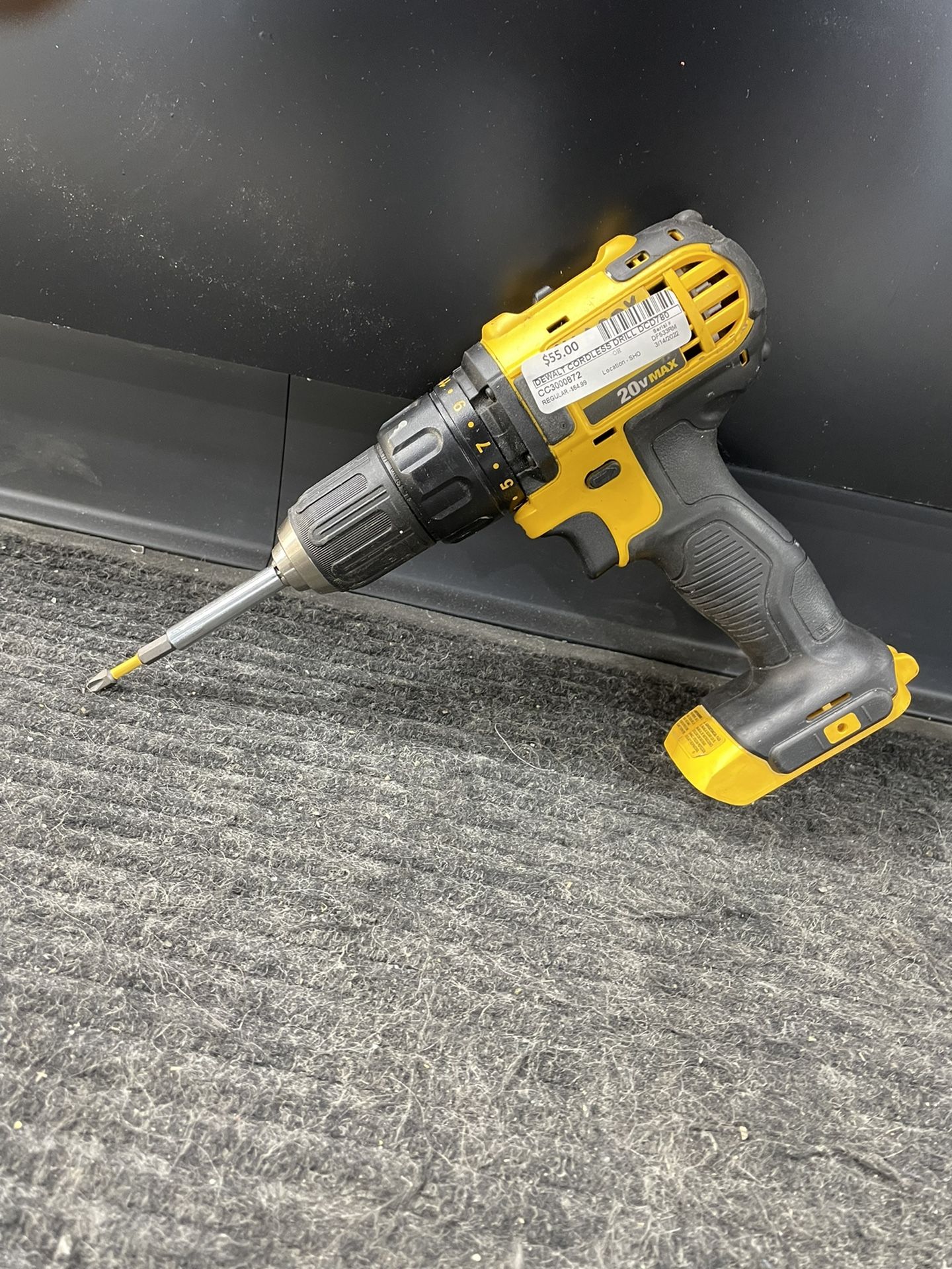 Dewalt Drill (TOOL ONLY) Used Condition