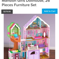 KidKraft Treehouse Retreat Mansion Girls Dollhouse