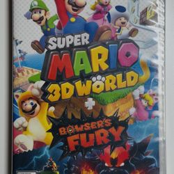 Super Mario 3D World + Bowser's Fury -  Nintendo Switch - NEW SEALED
