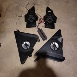 2015 to 2019 slingshot pods and jl 280.4 amplifier kicker speakers 6 .5 
