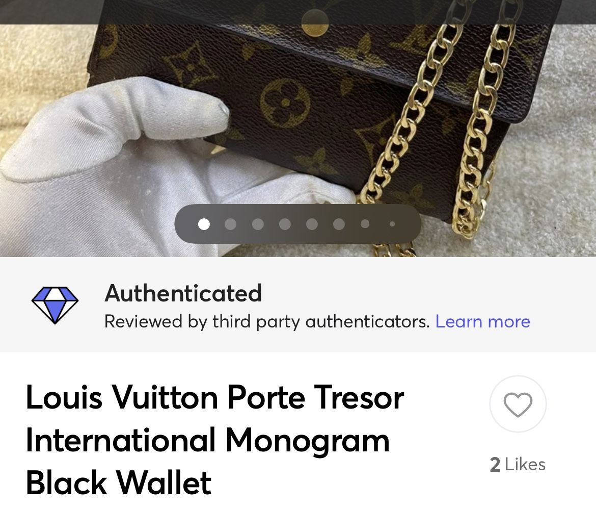 LOUIS VUITTON Tri-fold wallet M61202 Porto Tresol Etui Papie Monogram –