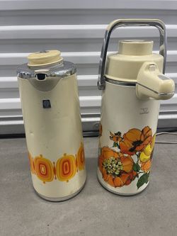 Vintage 70s Air Pots Coffee Beverage Dispenser 
