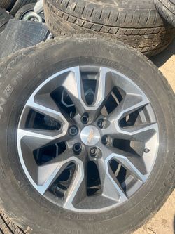 Chevy Silverado/Tahoe Rim and Tire SET 275/60/10