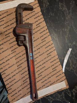 Craftsman 18-in heavy duty pipe wrench