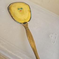 Antique Vintage Hand Held Mirror 