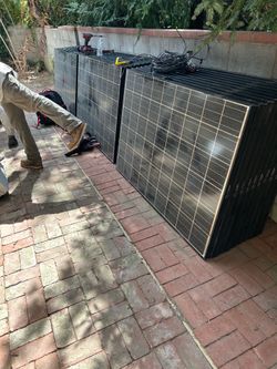 Used Solar Panels and Inverter