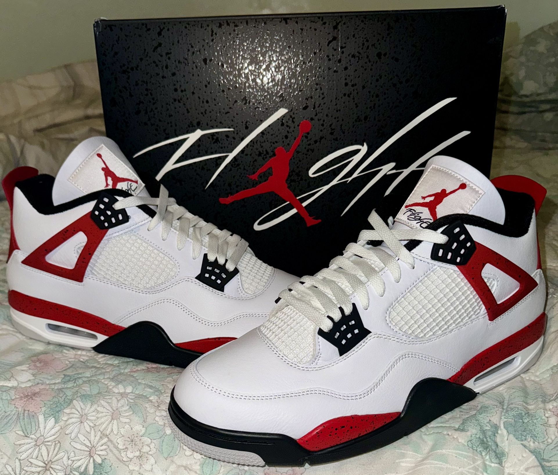 Jordan 4 Retro Red Cements