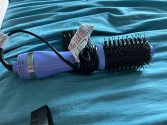 Hair dryer brush
