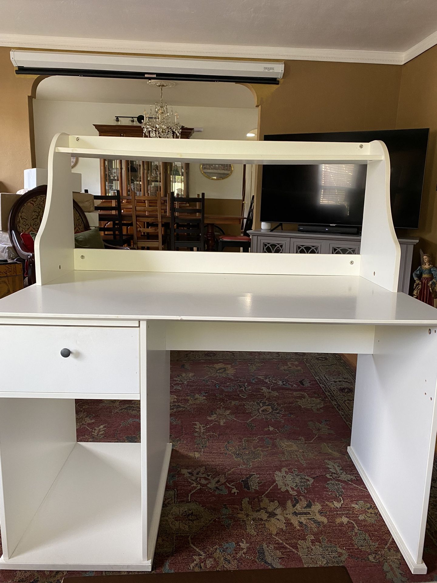 IKEA HEMNES Desk, White 27.5 x 47 x 49