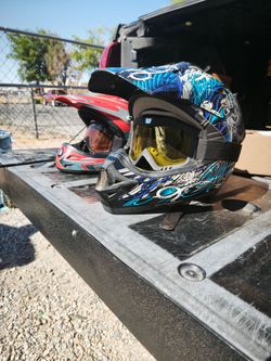 Helmets, Goggles, and Whip Flag