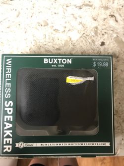 Wireless speaker