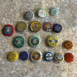 Vintage Labor Pin back Buttons 