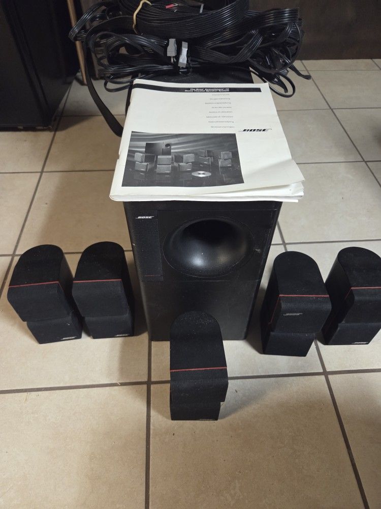 Bose Acoustimass 10 Home Theater Speakers