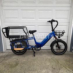 Electric Bike Wagon for kids or hauling 