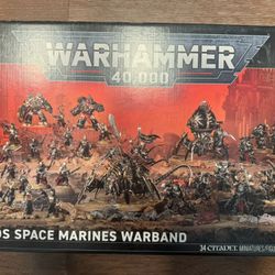 Warhammer 40K Chaos Space Marines Warband Battleforce 