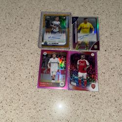 MLS Topps Chrome Autograph Cards 