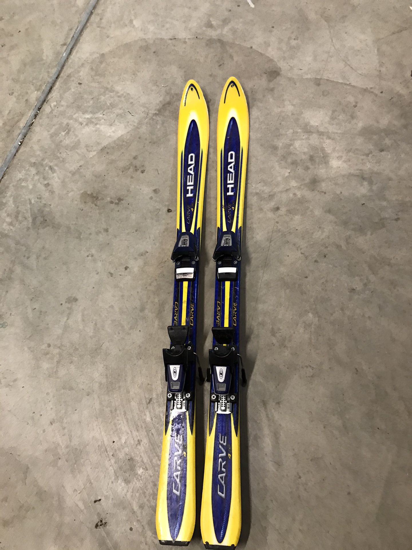 Head Carve skis 120cm
