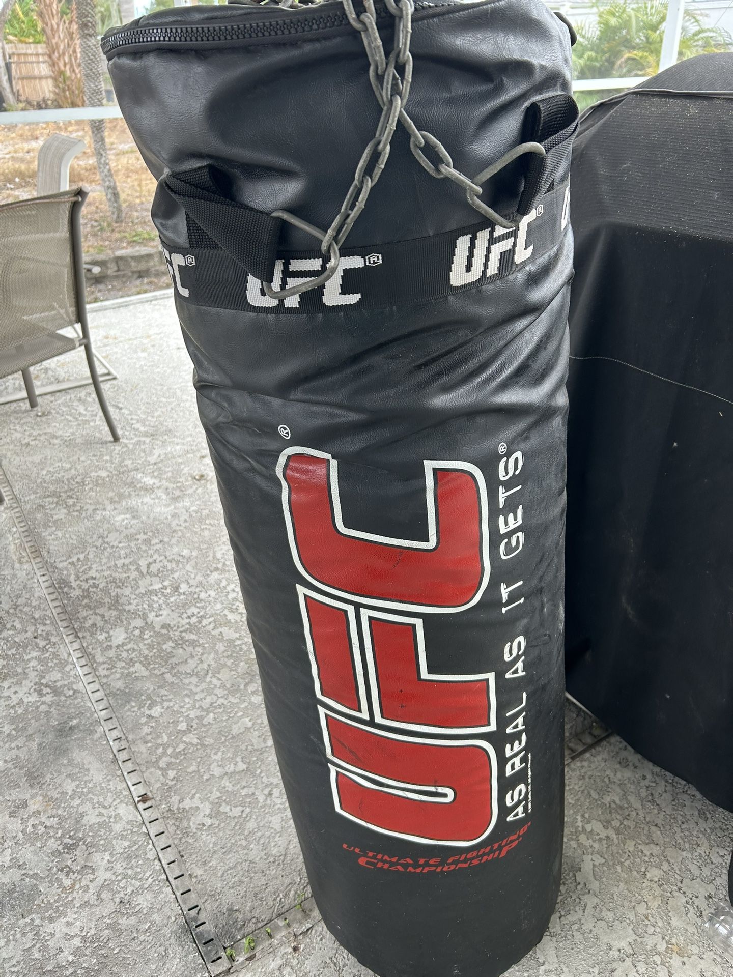 UFC Punching Bag “ As Real As It Gets”