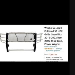 2019-22 Dodge Ram Grille Guard