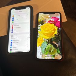 iPhone 11 Black Or red T Mobile 64Gb
