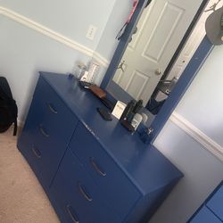 Blue Dresser