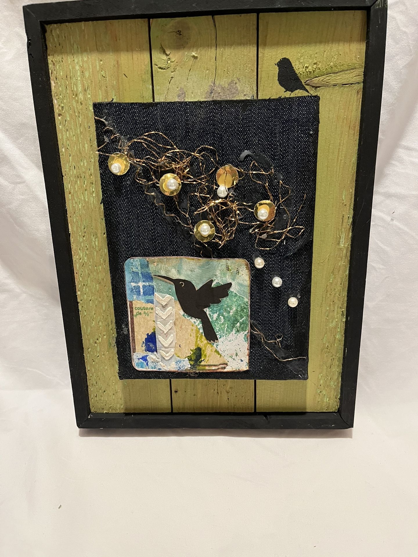 Mixed Media Wall Hanging