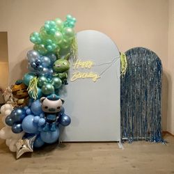 Ballons, Ballon Garland, Octonauts Birthday
