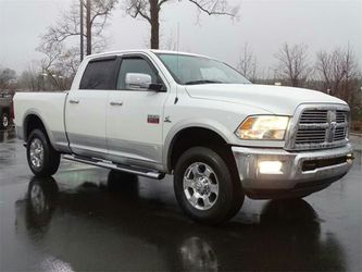 Pre Owned 2012 Dodge RAM 2500 White 4wd crew can 6.4 FT Box Laramie