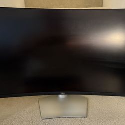 Dell 32in Curved UHD 4k Monitor 