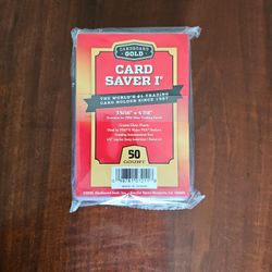 Cardboard gold card saver 1
