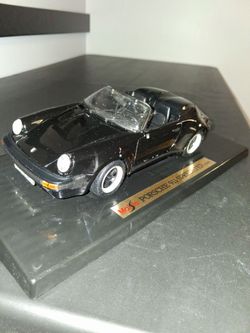 VERY RARE PORSCHE 911 SPEEDSTER 1989 LIMITED EDITION BLACK ON BLACK