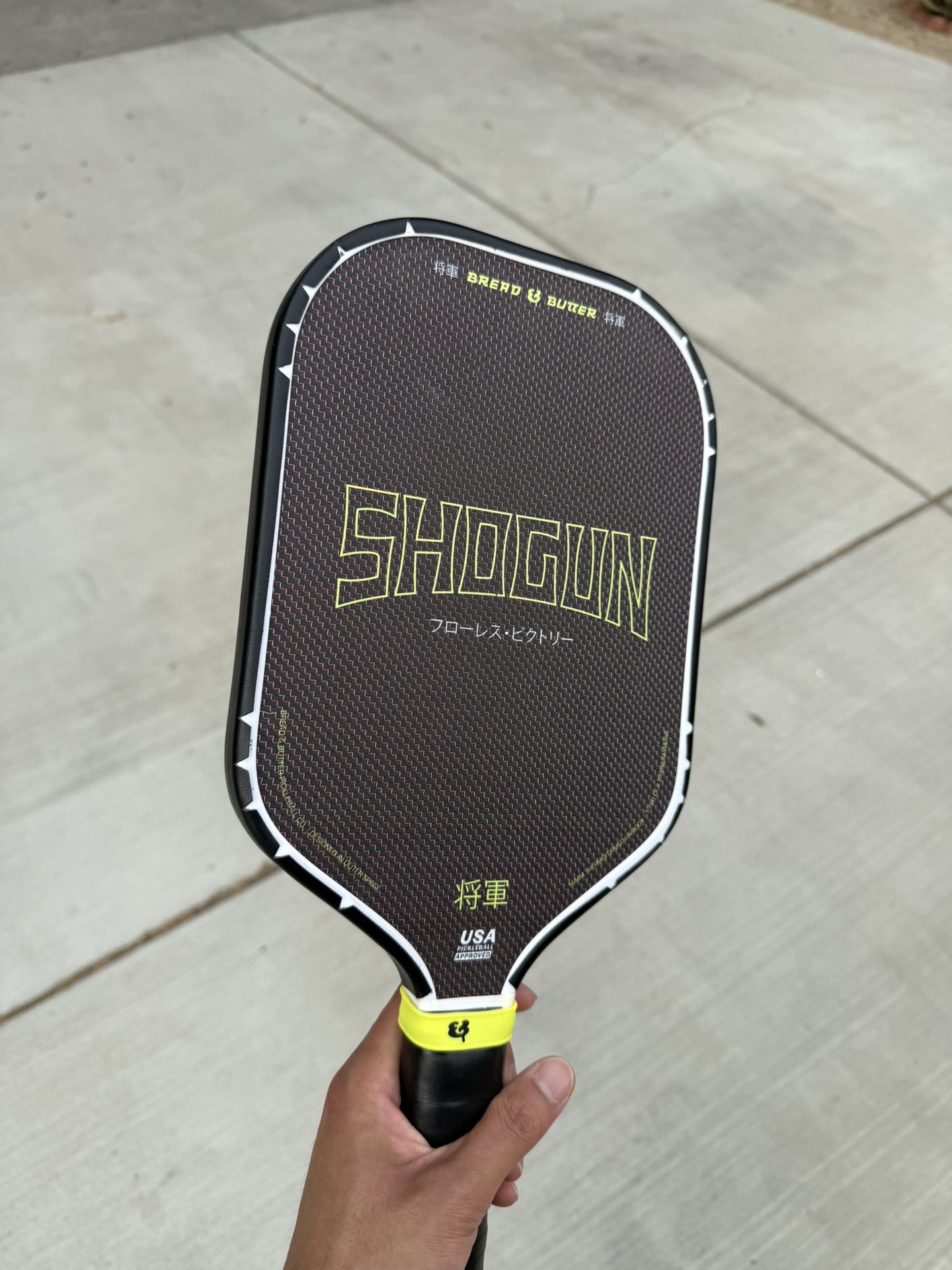 The Shogun 16mm Pickleball Paddle – Excellent Condition
