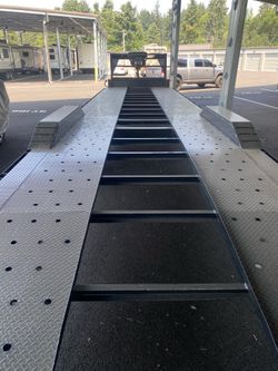 2 car hauler New with wench