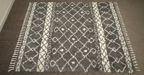 Zurich Shag Rug - Gray 5ft. x 7ft. Rug