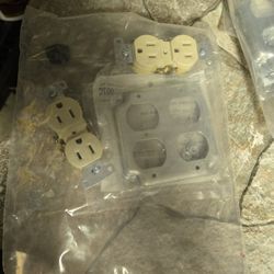 2 Outlets With Box And Covers