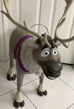 Disney Frozen 2 Ride On Sven Reindeer Talking Toy