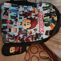 Roblox Backpack With Pencil Case