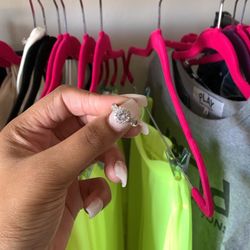 Diamond Ring (  Comes with original box )  Size 9 