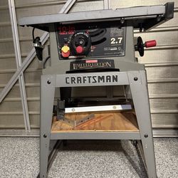 10” Craftsman Table Saw w/ Rolling Stand