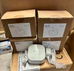 Amazon eero 6+ Dual-Band Mesh Wi-Fi 6 Router (Model R010001)